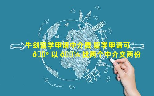 牛剑留学申请中介费 留学申请可 🐺 以 🐼 找两个中介交两份吗